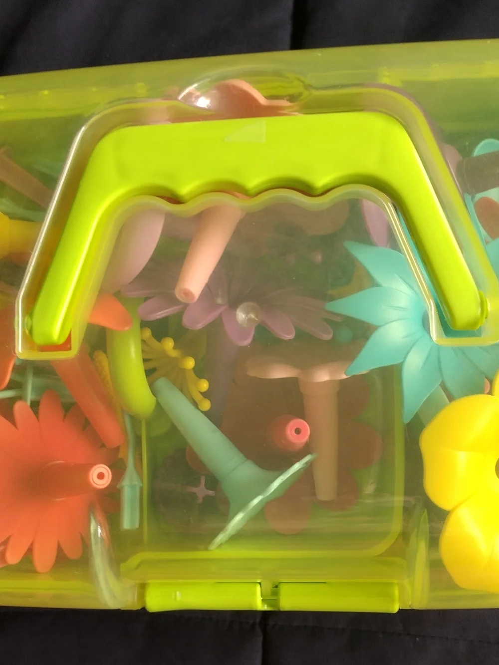 Multicolor Flower Building Set for Kids